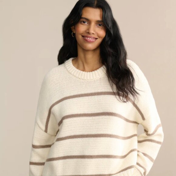 The Jenni Kayne Chloe Sweater (Wheat) - Picture 3 of 4